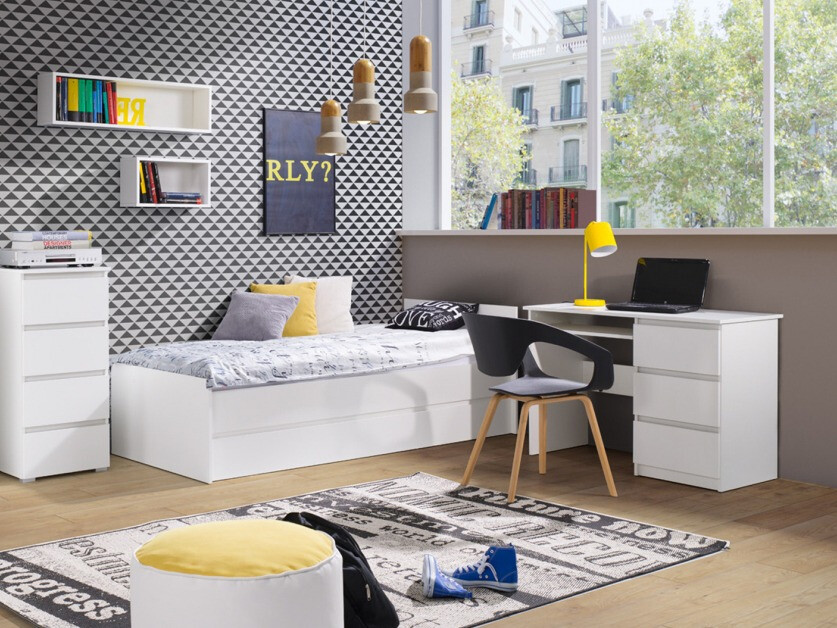 Kirjutuslaud Cirdora 108 (Valge)