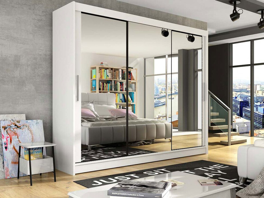 Riidekapp Closico 119 (Valge)