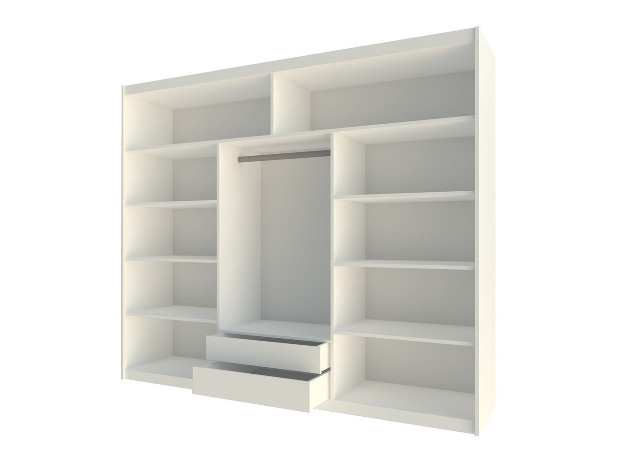 Riidekapp Honolulu 117 (Sonoma tamm)