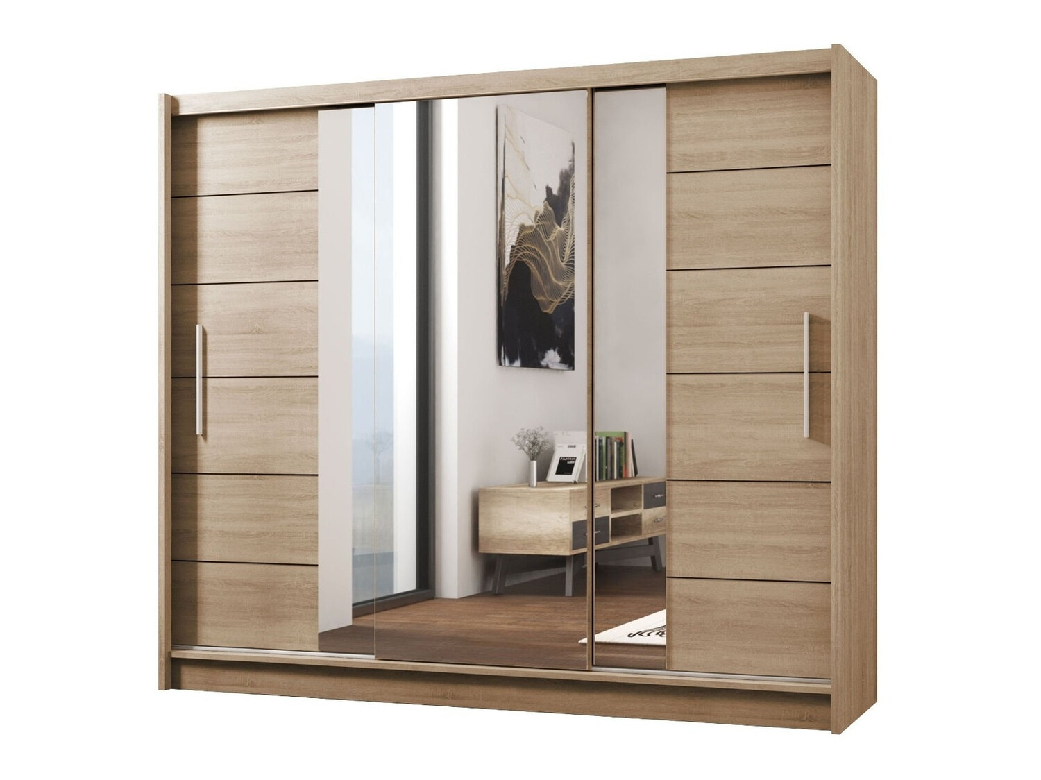 Riidekapp Honolulu 119 (Sonoma tamm)