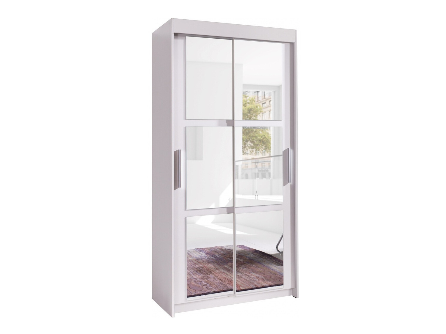 Riidekapp Toledo 101 (Valge)