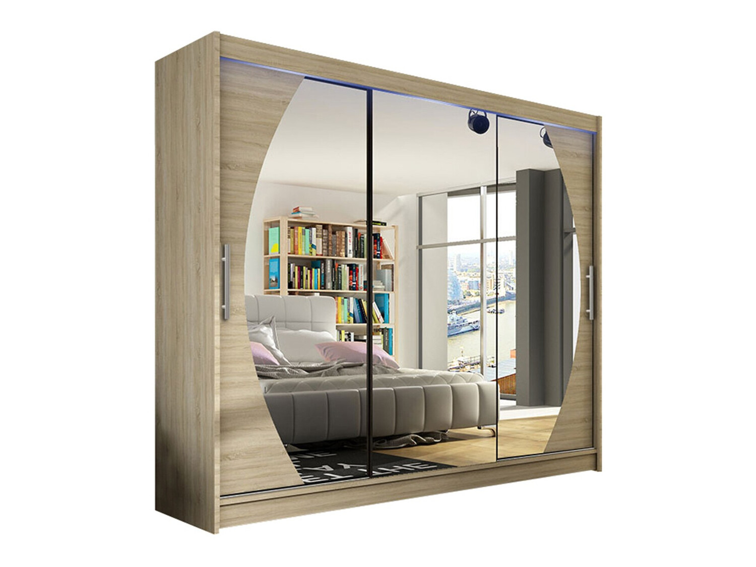 Riidekapp Closico Ordo V (Sonoma tamm)