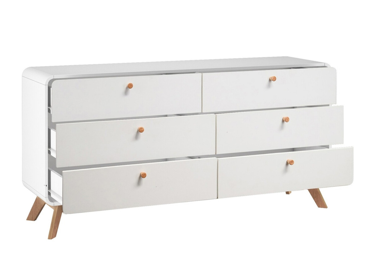 Kummut Elbtena 101 (Valge + Tamm)