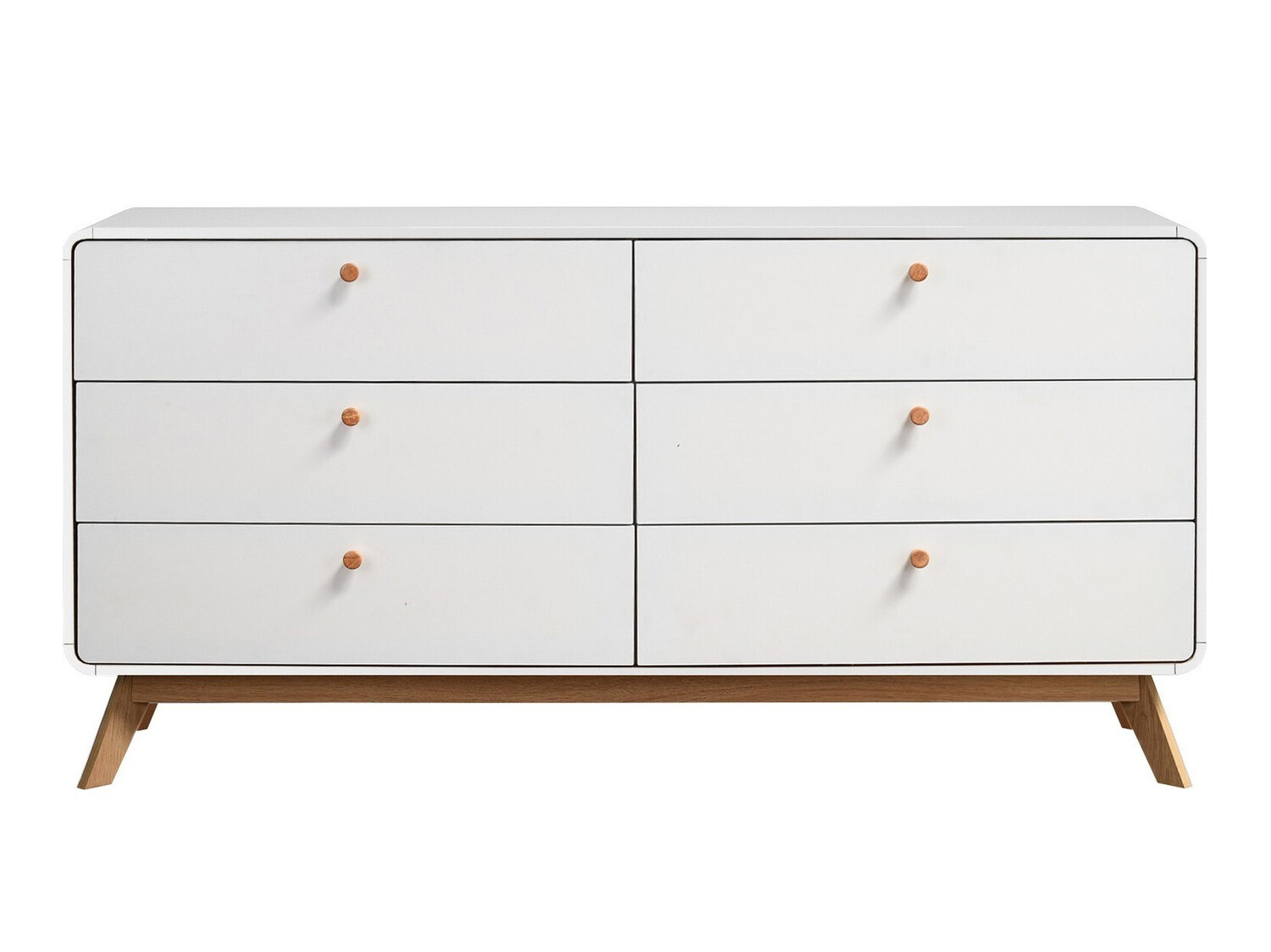 Kummut Elbtena 101 (Valge + Tamm)