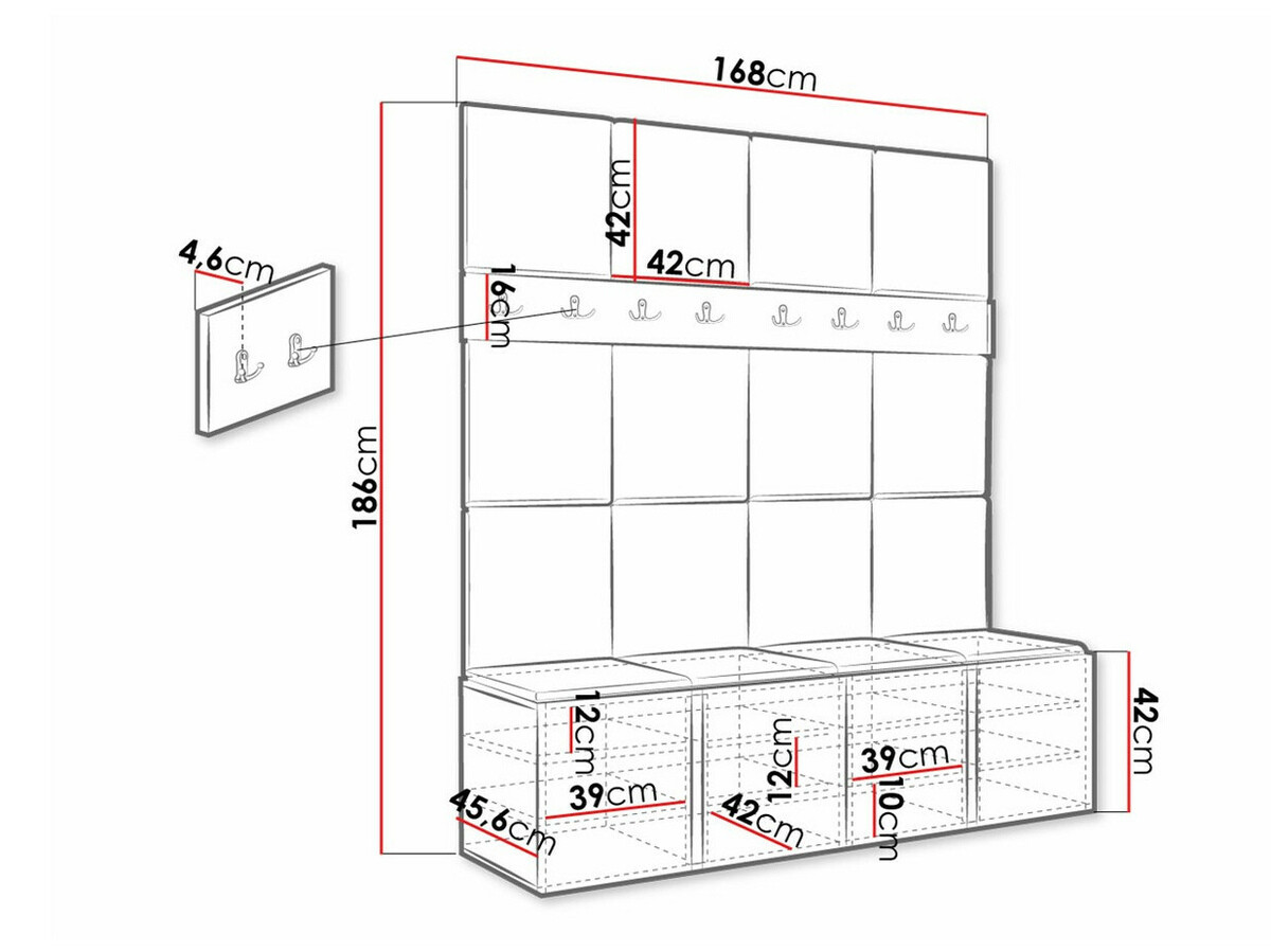 Esikukomplekt Hartford 268 (Manila 16)