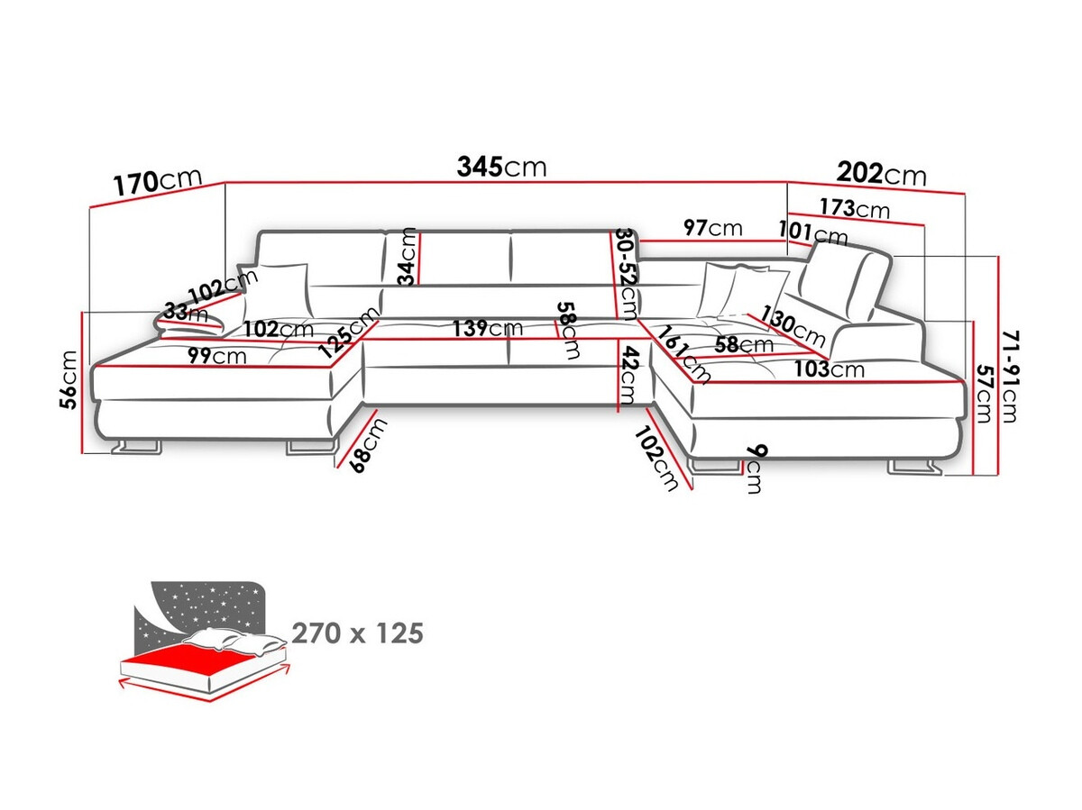 Nurgadiivan Comfivo Ruta V (Venus Velvet 2911 + Kenia 796)
