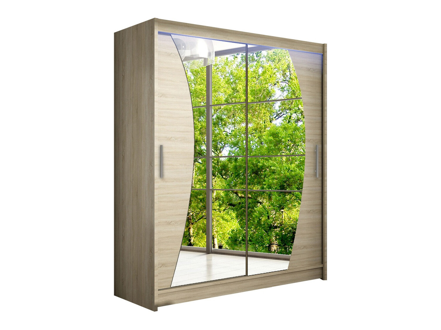 Riidekapp Closico 110 (Sonoma tamm)