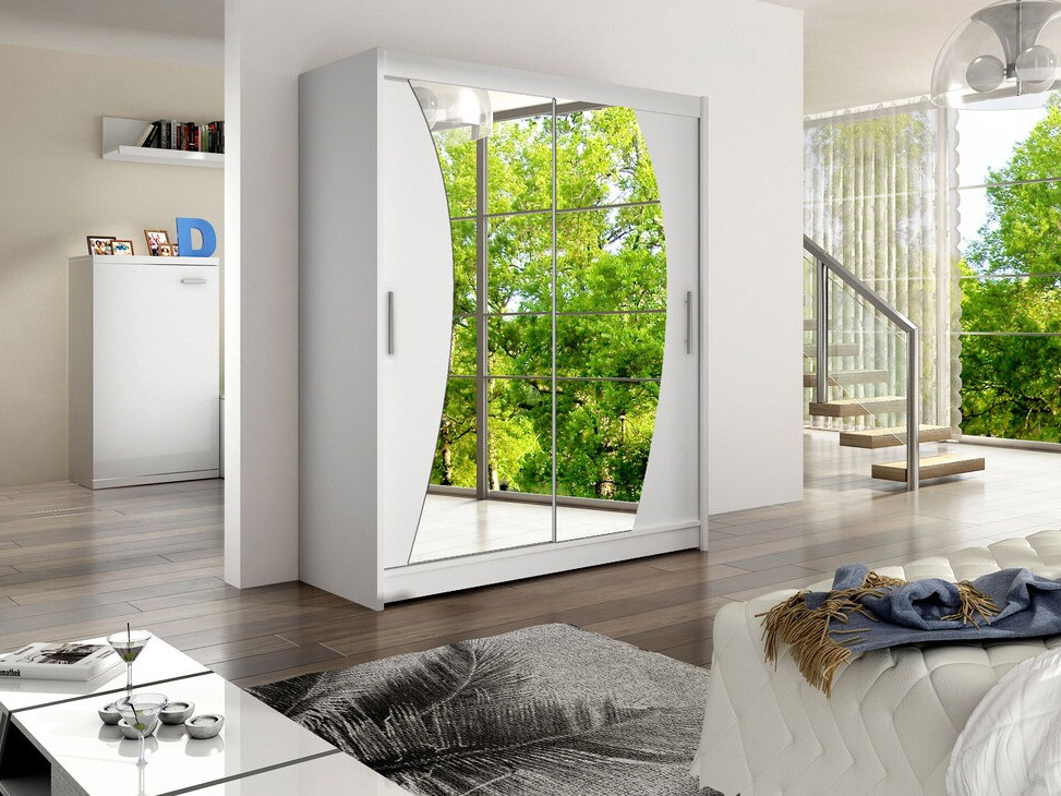 Riidekapp Closico 110 (Valge)