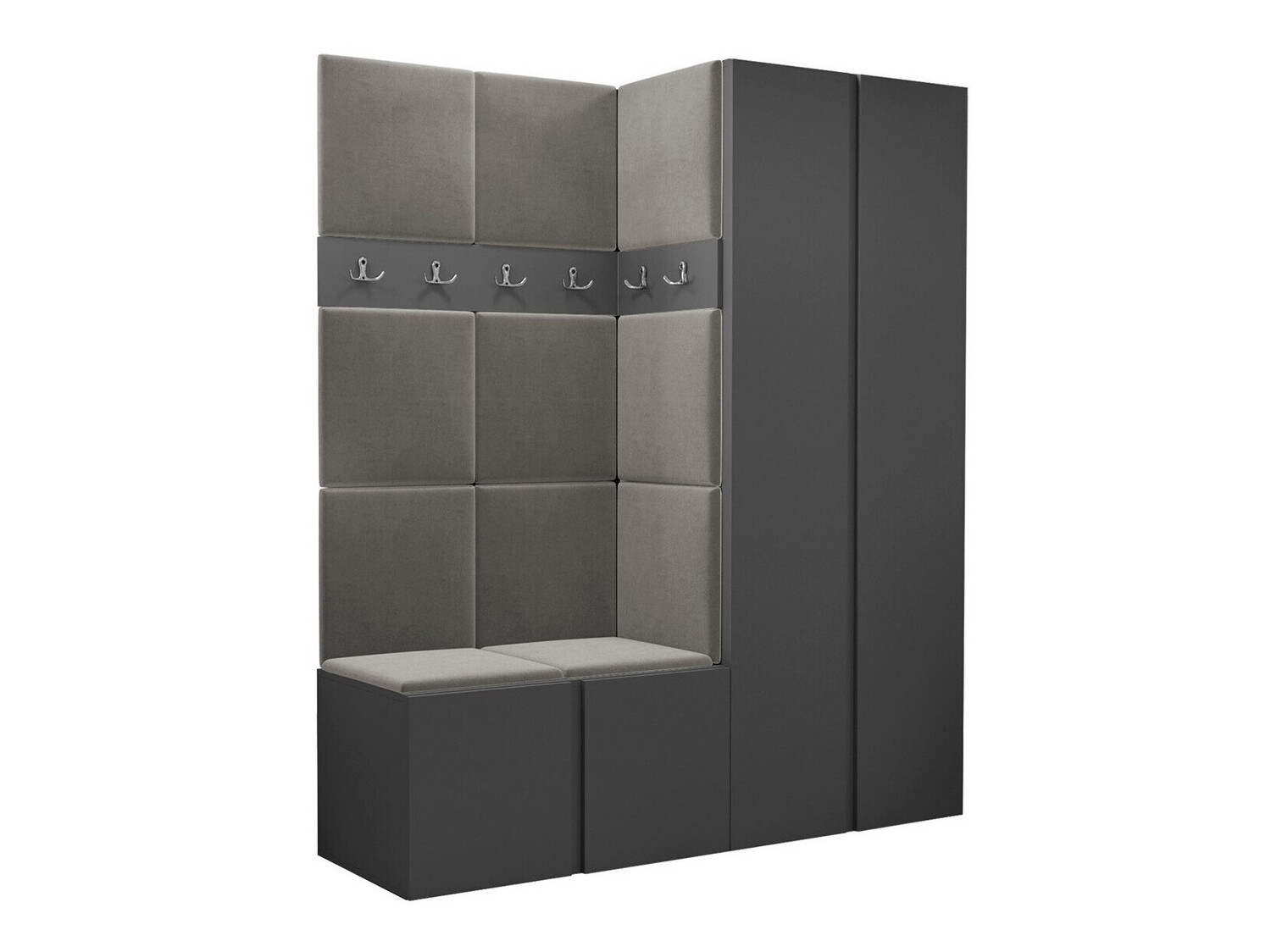 Esikukomplekt Hartford 266 (Grafiit)