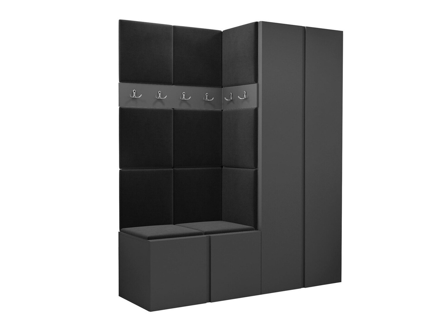 Esikukomplekt Hartford 266 (Grafiit)