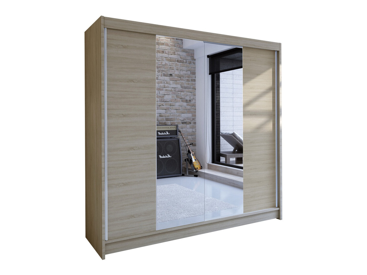 Riidekapp Closico Cavaris II (Sonoma tamm)