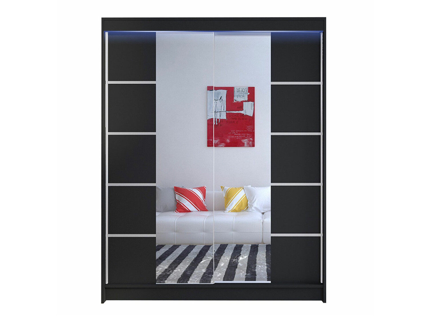 Riidekapp Closico Vastor V (Must)