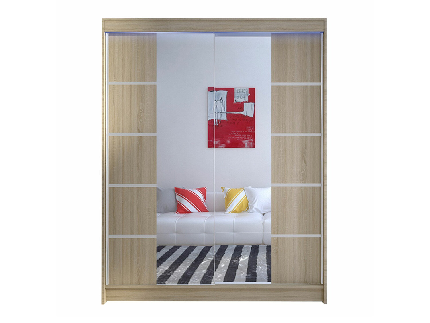 Riidekapp Closico Vastor V (Sonoma tamm)