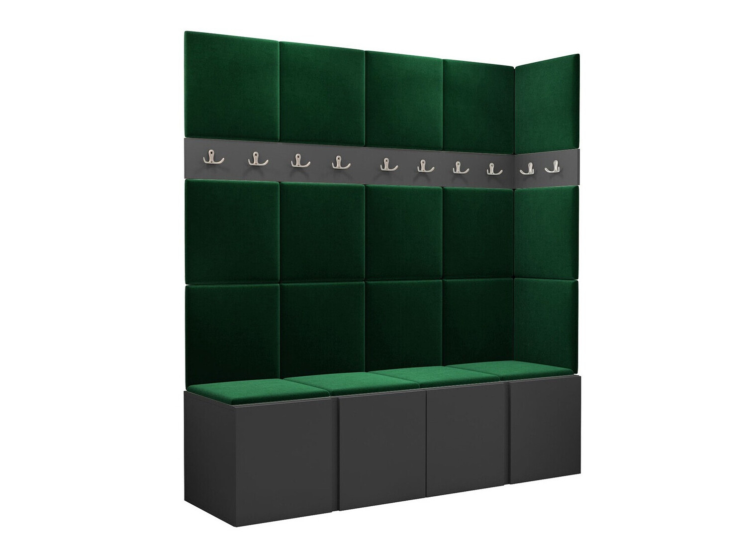 Esikukomplekt Hartford 265 (Grafiit)