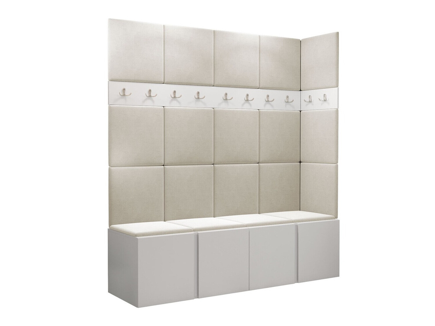 Esikukomplekt Hartford 265 (Valge)