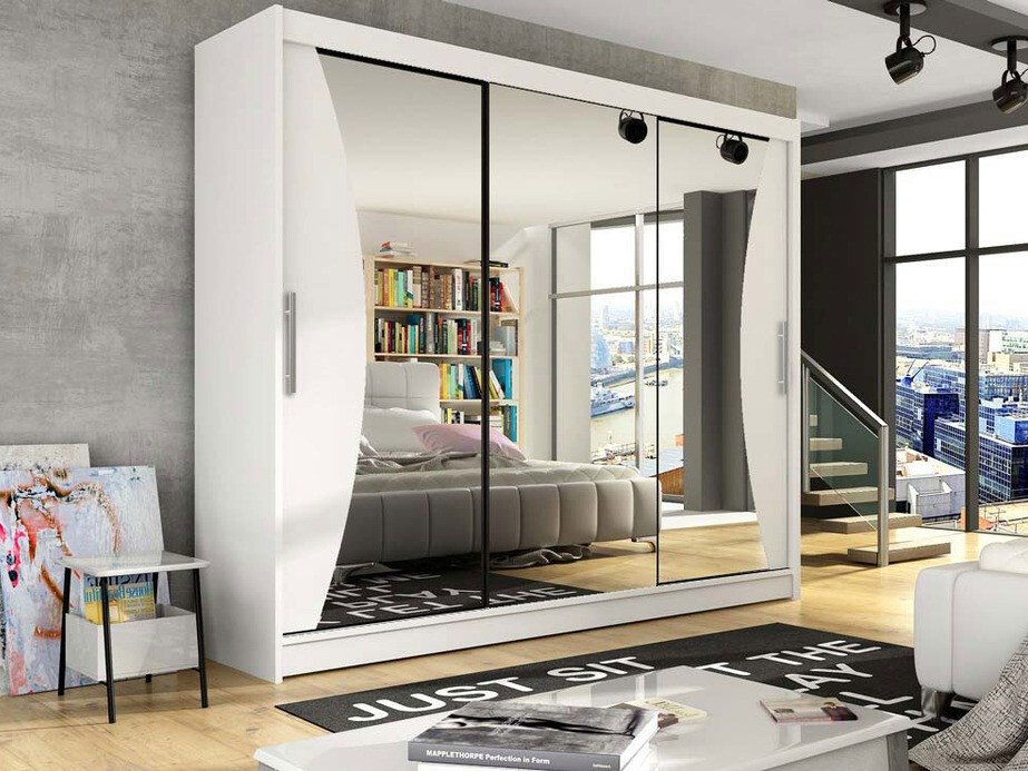 Riidekapp Closico 120 (Valge)