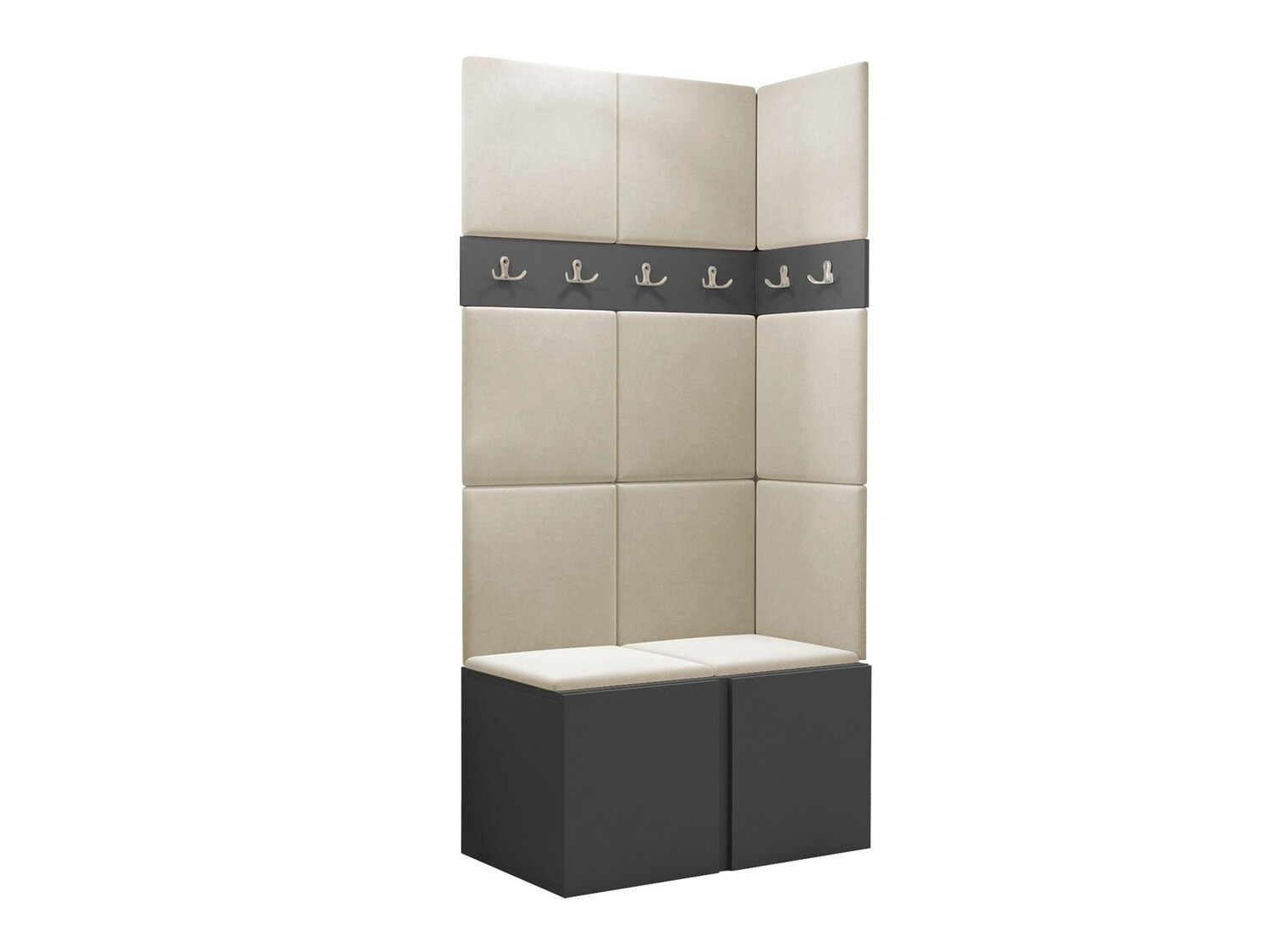 Esikukomplekt Hartford 264 (Grafiit)