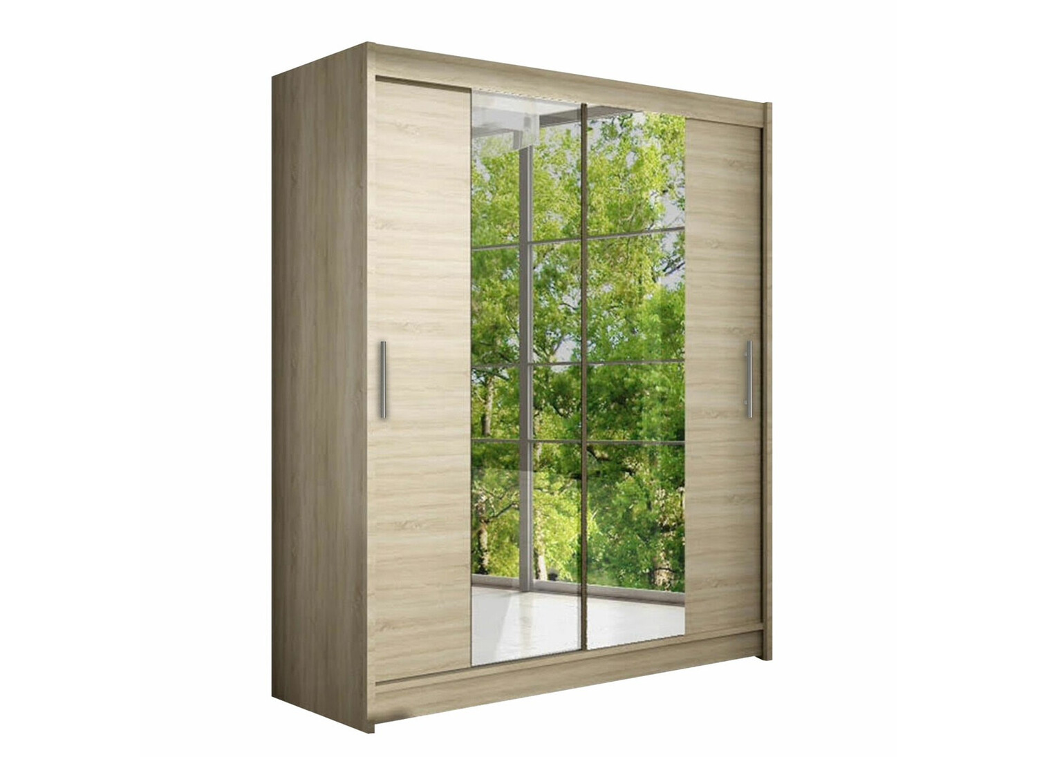 Riidekapp Closico 132 (Sonoma tamm)