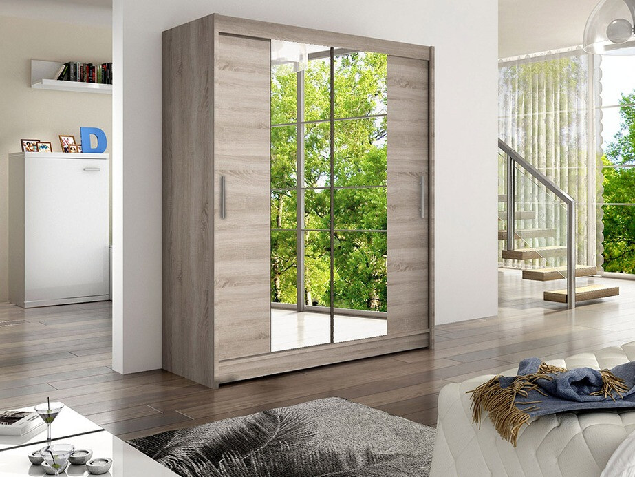 Riidekapp Closico 132 (Trühvel tamm)