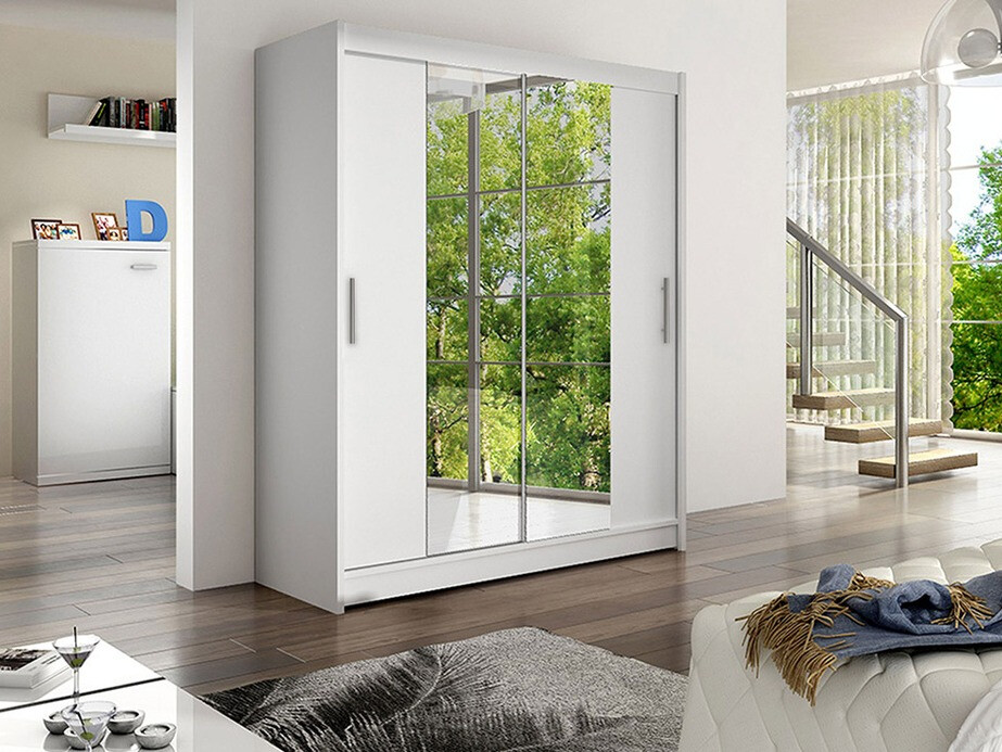 Riidekapp Closico Camera II (Valge)