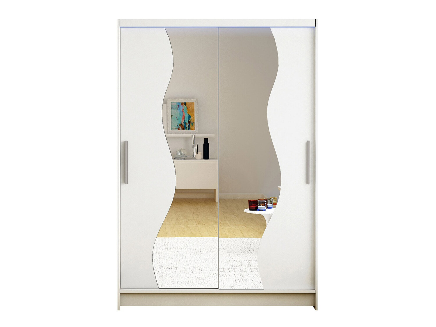 Riidekapp Closico Pacron S (Valge)