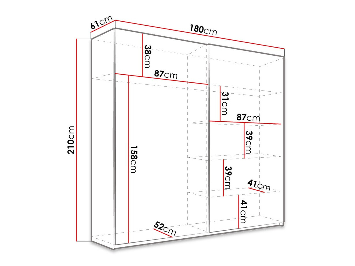 Riidekapp Melvele 106