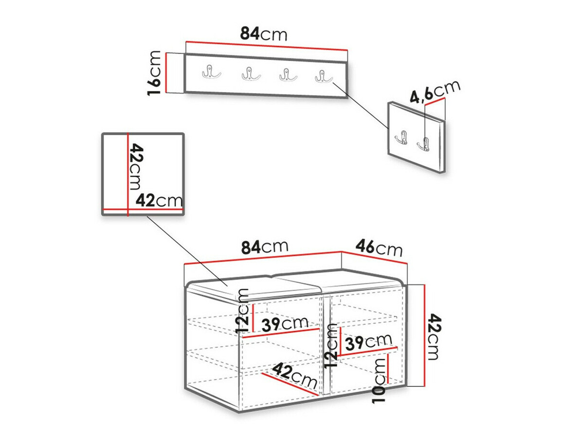 Esikukomplekt Hartford 275 (Manila 16)