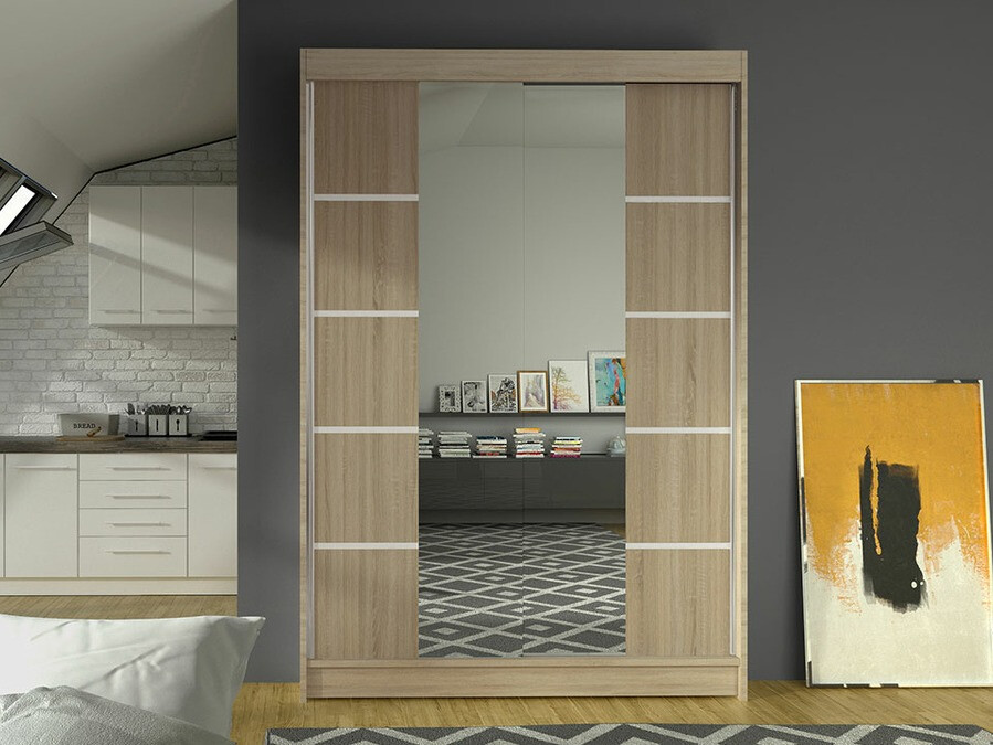 Riidekapp Closico 151 (Sonoma tamm)