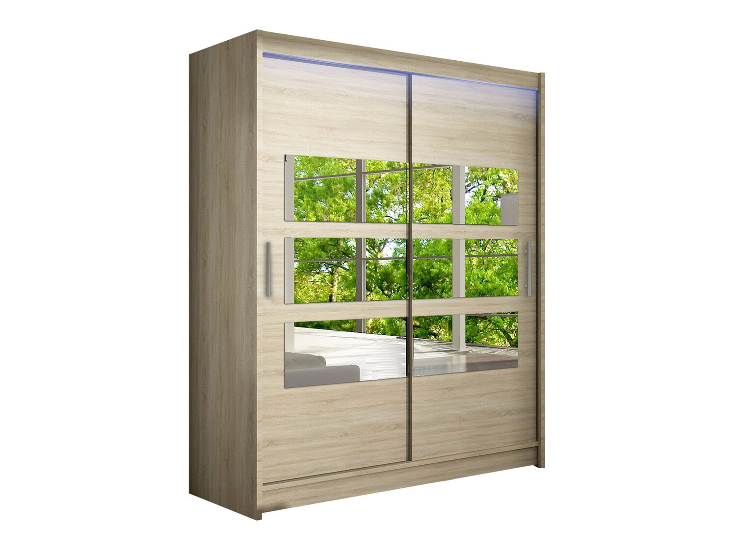 Riidekapp Closico 157 (Sonoma tamm)