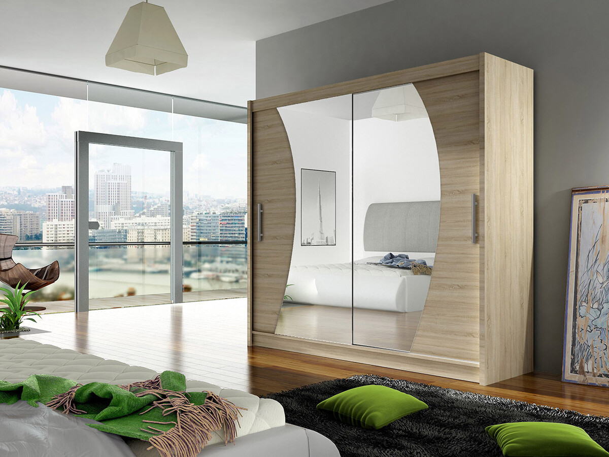 Riidekapp Closico 115 (Sonoma tamm)