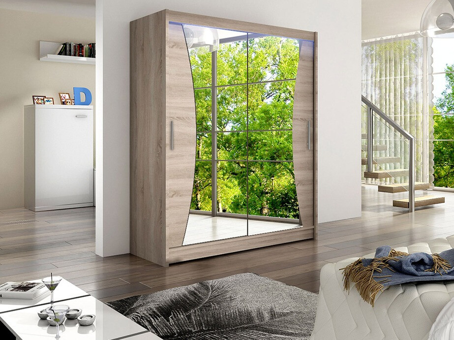 Riidekapp Closico 116 (Trühvel tamm)