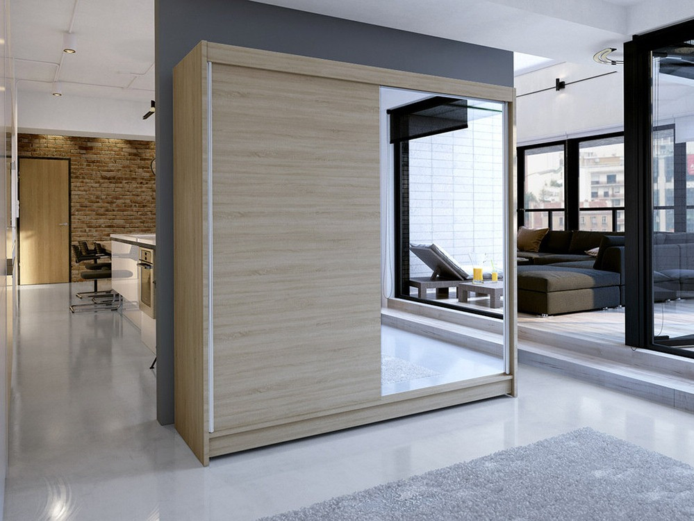 Riidekapp Closico 137 (Sonoma tamm)