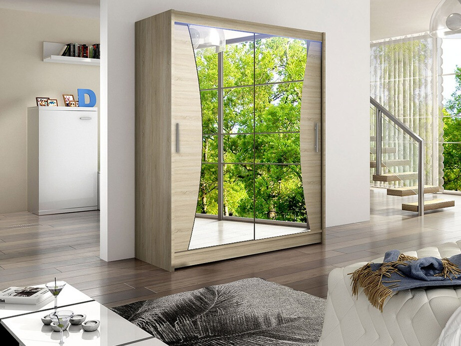 Riidekapp Closico Camera IX (Sonoma tamm)