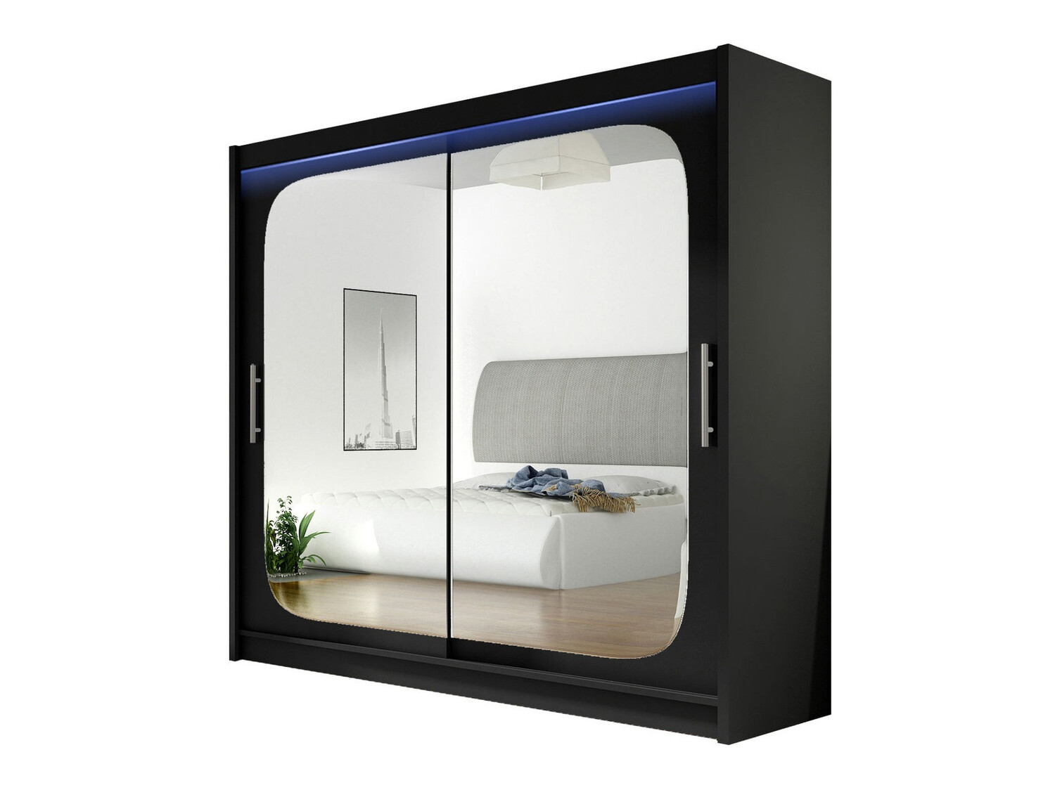 Riidekapp Closico Pallor VIII (Must)