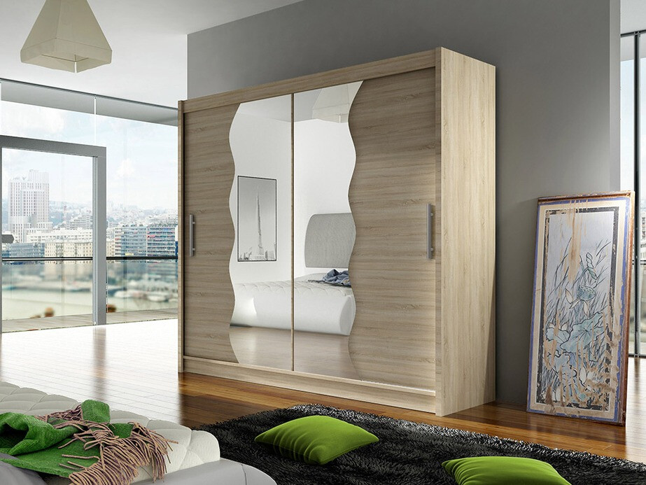 Riidekapp Closico Pallor X (Sonoma tamm)