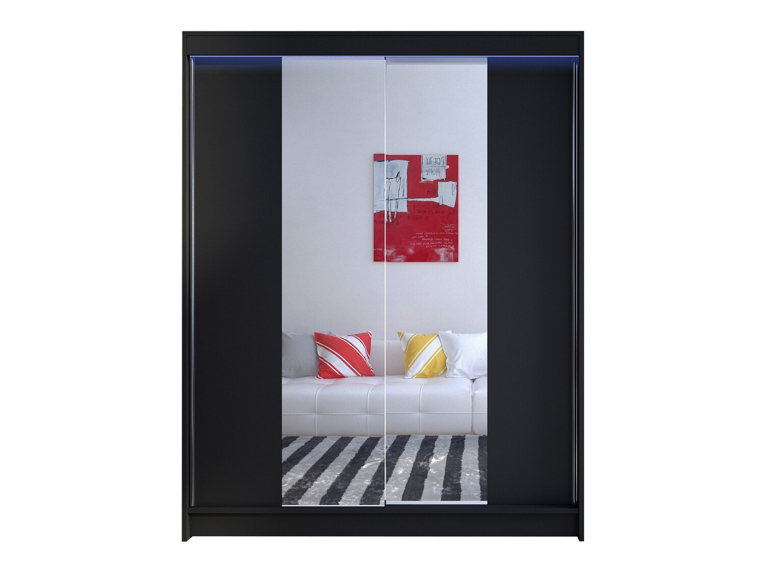 Riidekapp Closico Vastor II (Must)
