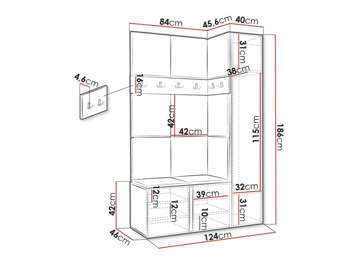 Esikukomplekt Hartford 277 (Manila 02)