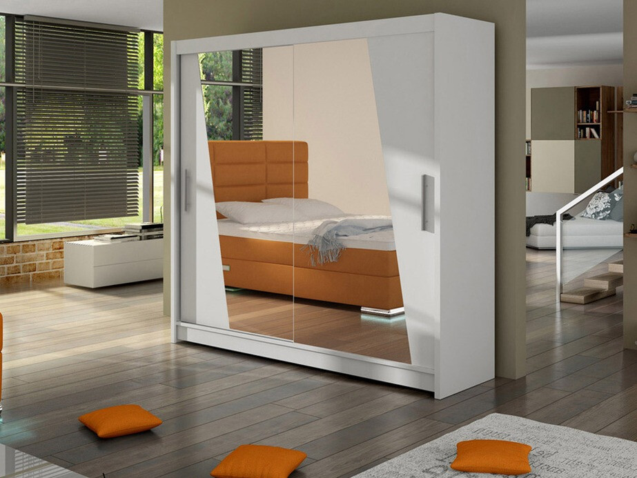 Riidekapp Closico 144 (Valge)