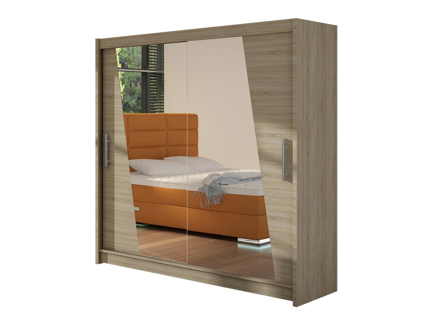 Riidekapp Closico Pallor XIV (Sonoma tamm)