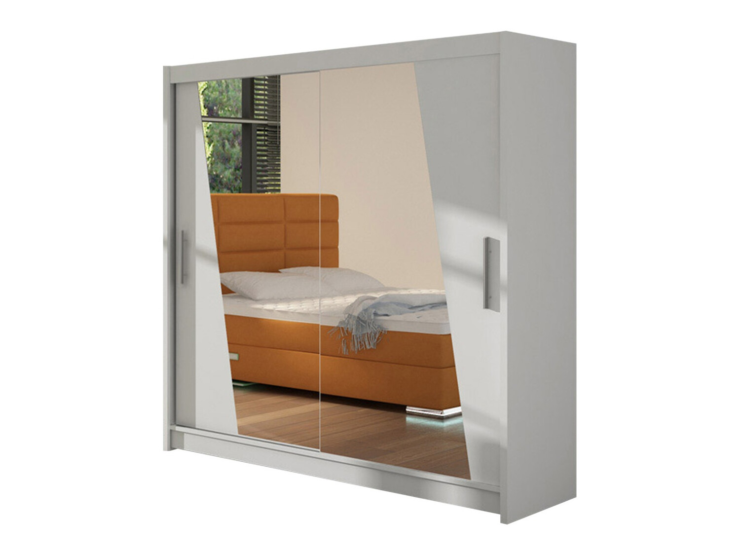 Riidekapp Closico Pallor XIV (Valge)