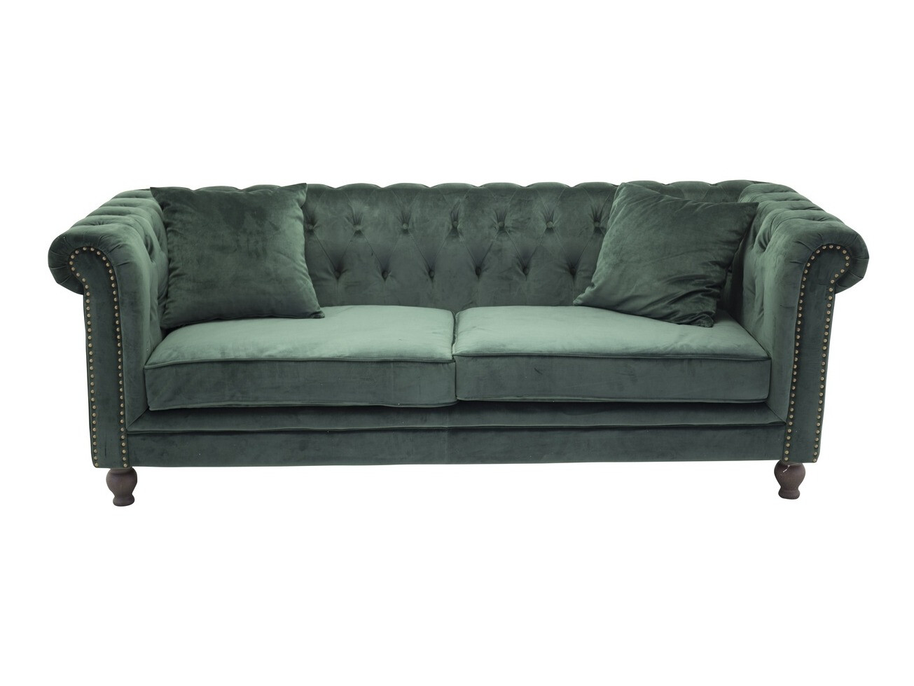 Chesterfield diivan Dallas 255 (Roheline)