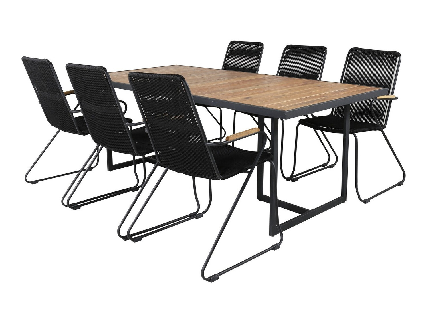 Laua ja toolide komplekt Dallas 2913