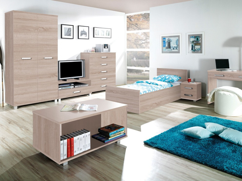 Voodi Cirevau 130 (Sonoma tamm)