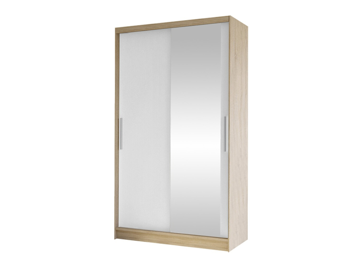 Riidekapp Closico 164 (Sonoma tamm + Valge)