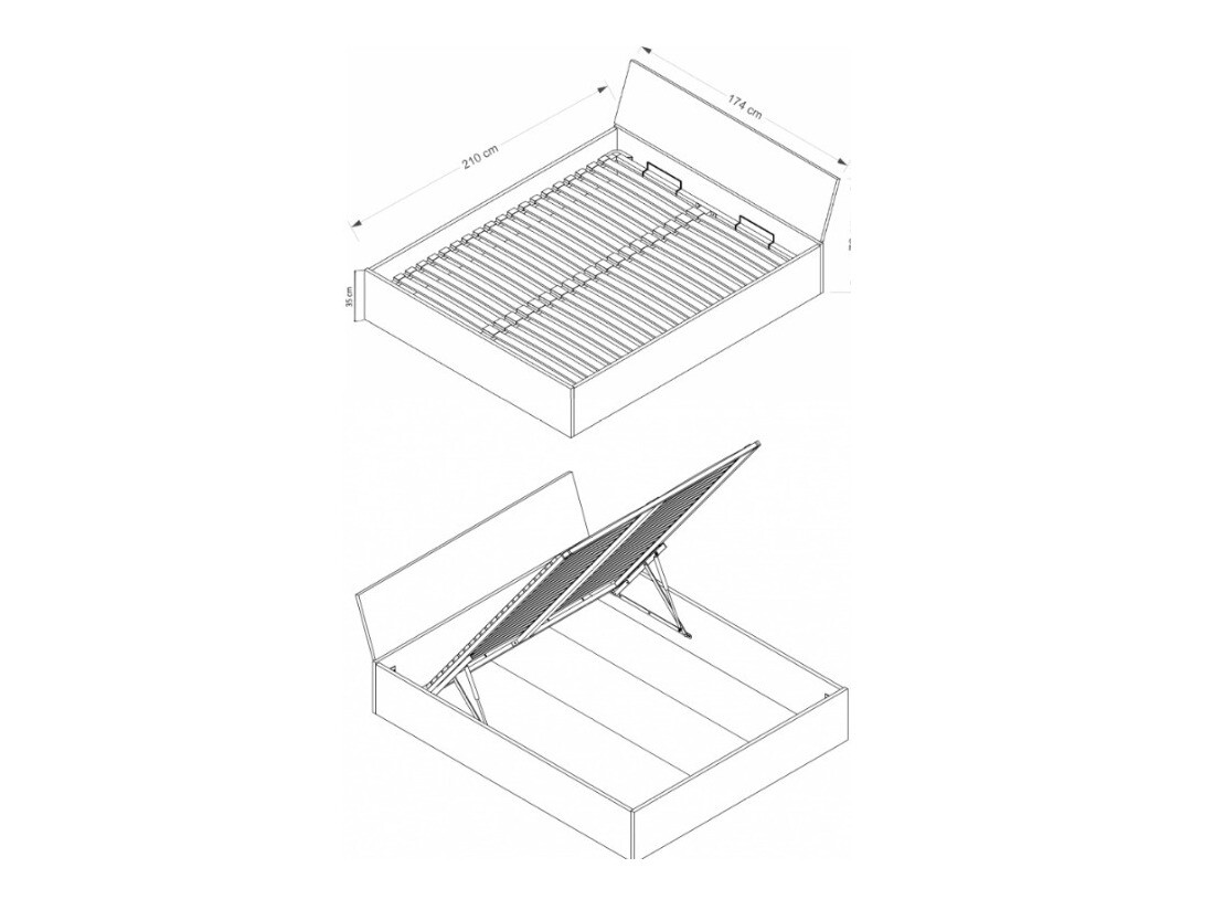 Voodi Elicavo 103 (Eebenimust)