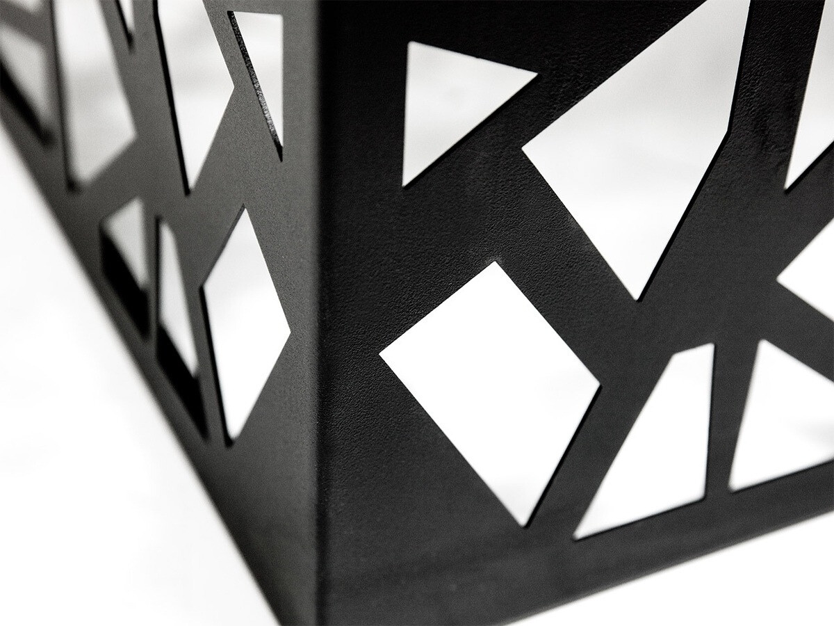 Külglaud Germantown 102 (Matt must + Läikiv valge)