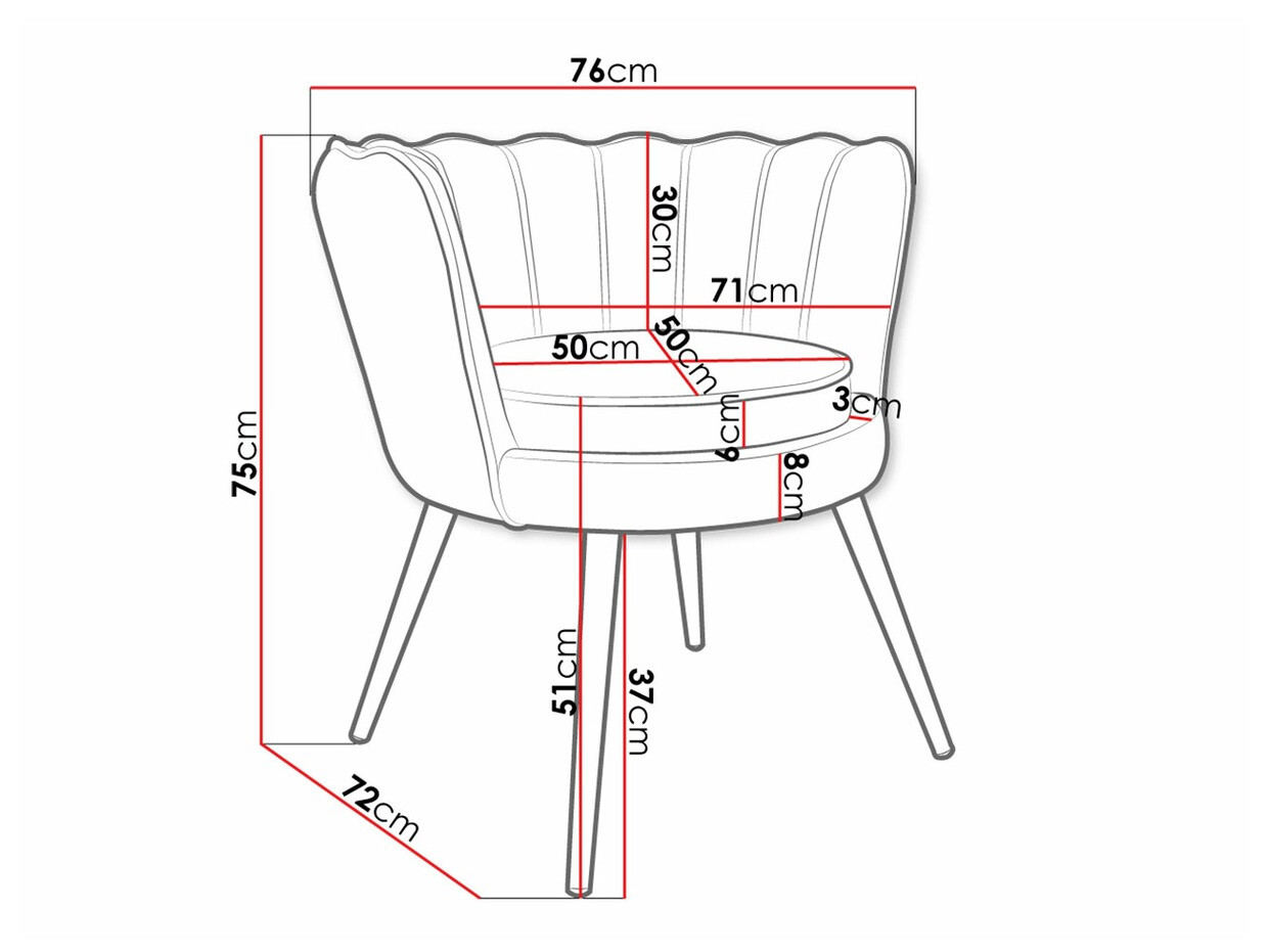 Tugitool Comfivo 319 (Hall + Kuldne)