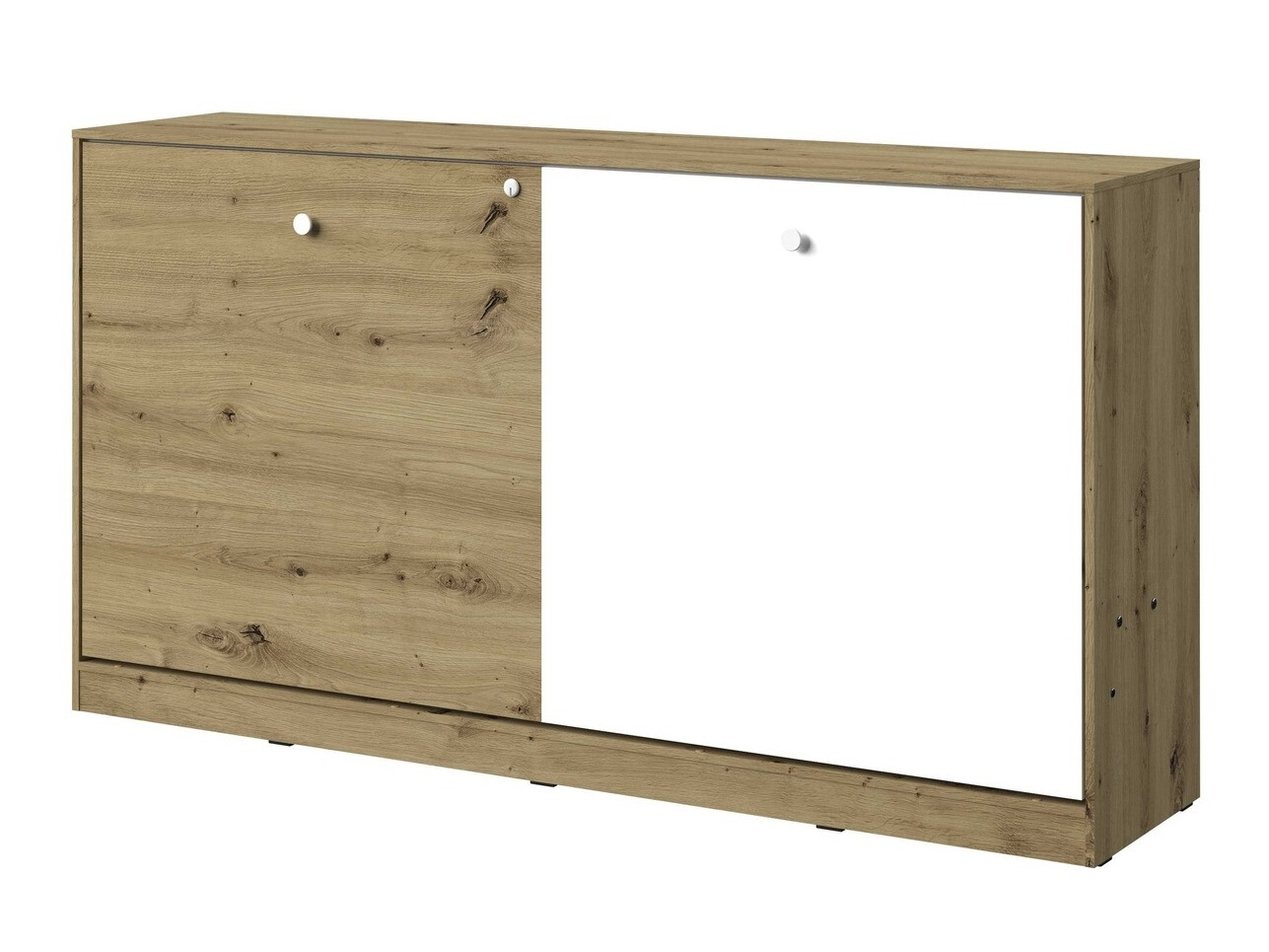 Kappvoodi Mirelbu 114 (Artisan tamm + Valge)