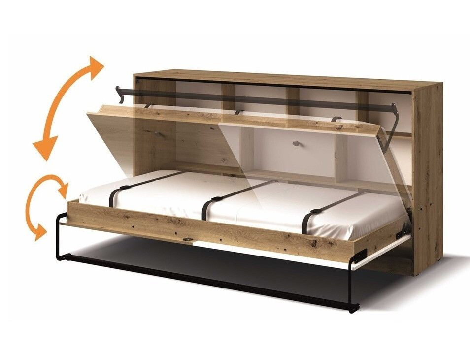 Kappvoodi Mirelbu 114 (Artisan tamm + Valge)