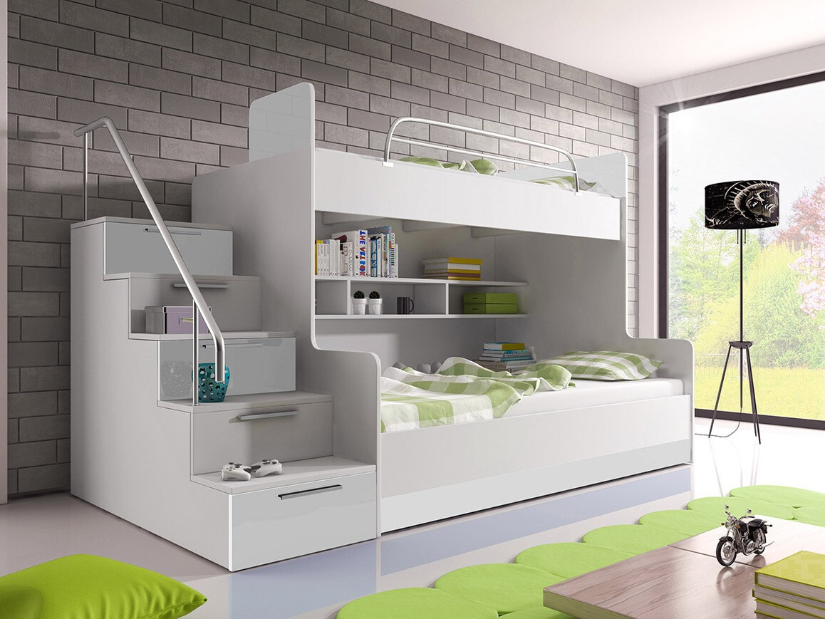 Narivoodi Salmere 111 (Valge + Läikiv valge)